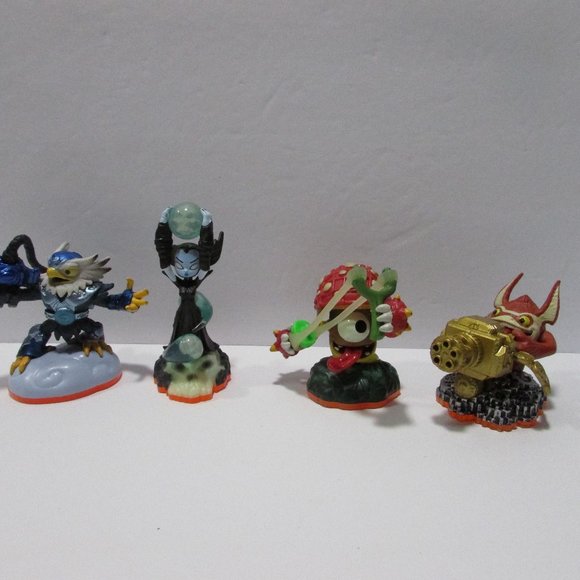 Skylander lot Giant Pumpkin Tree Swarm Whirlwind Rider Cynder Jet Hex Trigger - Picture 6 of 7